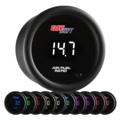 Glowshift 10 Color Digital Narrowband Air/Fuel Ratio Gauge