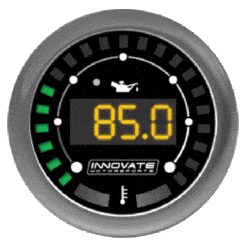 Innovate Motorsports MTX-D: Oil Pressure & Temperature Gauge
