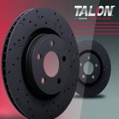 Talon Cross Drilled & Slotted Rotors (Sold in pairs)