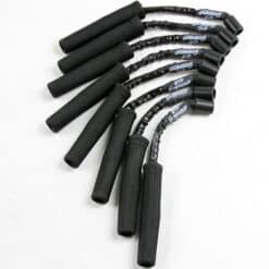 Granatelli Motorsports High Performance Hi Temp Spark Plug Wire Set With Protective Sleeves