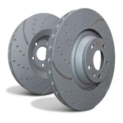 EBC GD Dimpled and Slotted Rotors Sold In Pairs - 6 Pot Upgrade