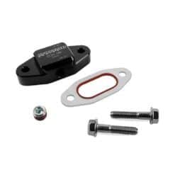 Engine Oil Cooler Block-Off Cover Plate w/Sensor/Turbo Feed Ports