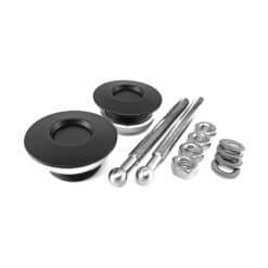 Quik-Latch Low-Profile Hood Pin System