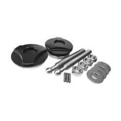 Quik-Latch Low-Profile Twist Lock Hood Pin System