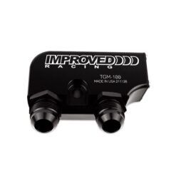 Improved Racing 6L80 Transmission Cooler Adapter w/Thermostat