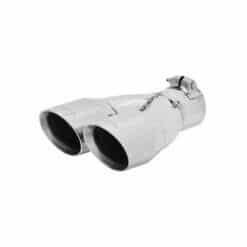 Flowmaster Universal Tip - 3" Dual Angle Cut - 2.5" Inlet