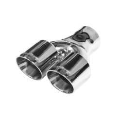 Flowmaster Universal Tip - 3" Dual Angle Cut - 3" Inlet, Weld On