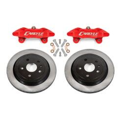 BMR Carlyle Brake Kit for 15" Conversion - Solid Rotors, Red Calipers