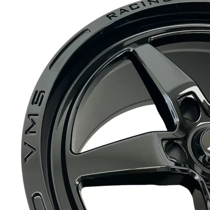 *NEW* VMS Racing V-Star Drag Pack Wheels FULL BLACK - Image 6