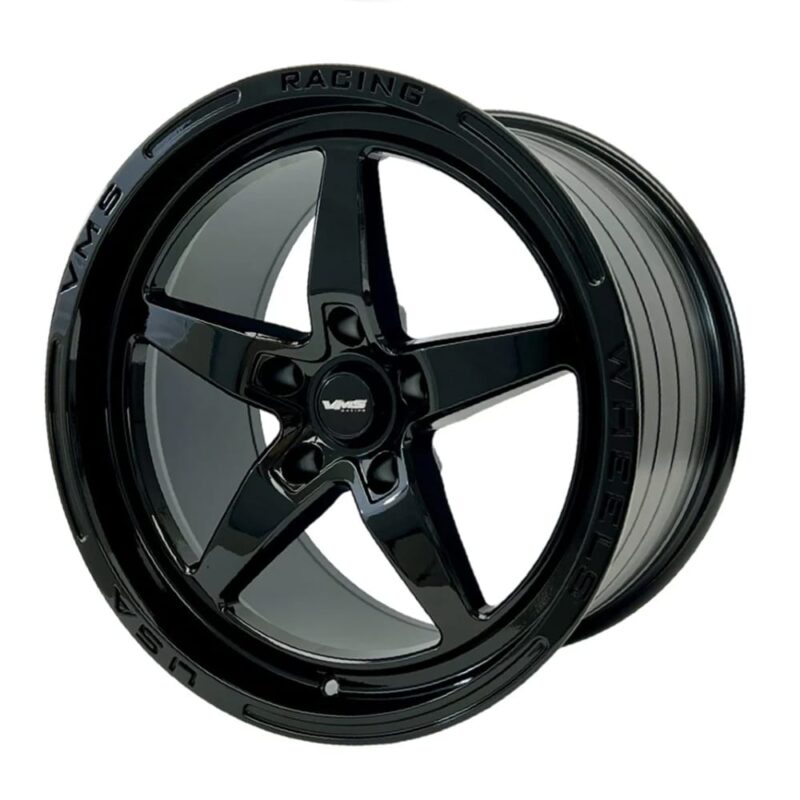 *NEW* VMS Racing V-Star Drag Pack Wheels FULL BLACK - Image 2