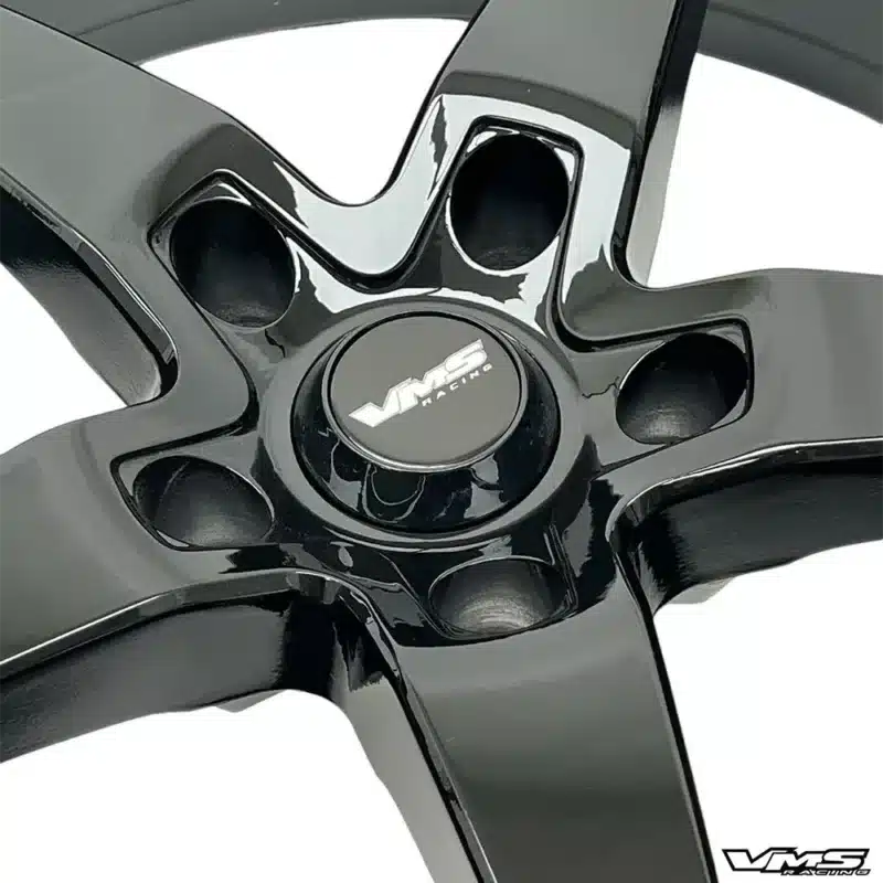 *NEW* VMS Racing V-Star Drag Pack Wheels FULL BLACK - Image 5