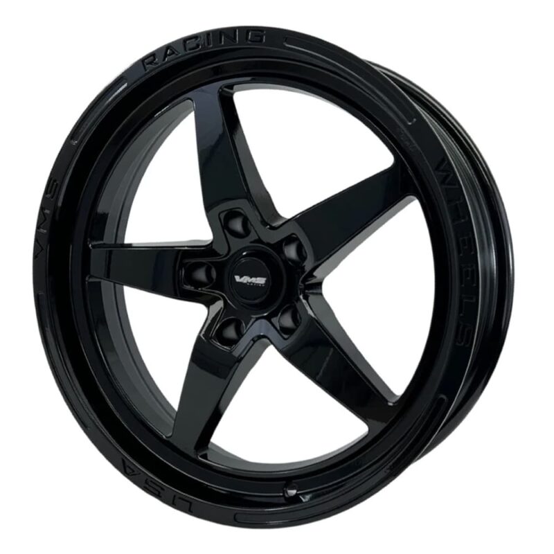 *NEW* VMS Racing V-Star Drag Pack Wheels FULL BLACK - Image 3